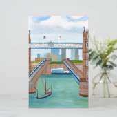 Papeterie London Bridge (Debout devant)