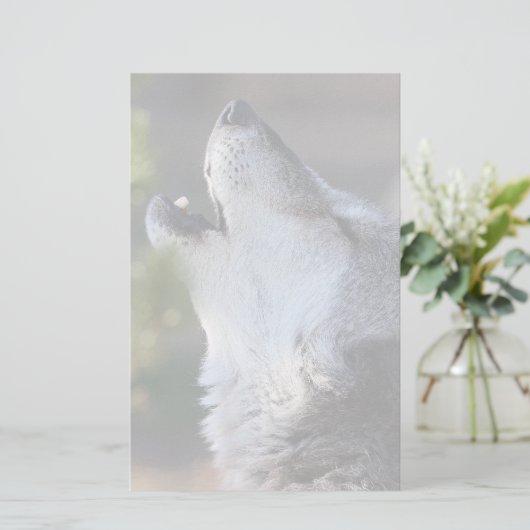 Papeterie loup (Debout devant)