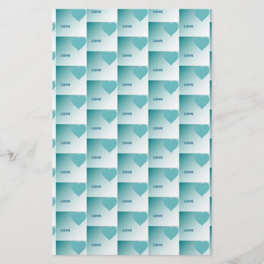 Papeterie Love. (Devant)