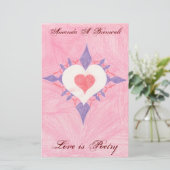 Papeterie Lovely Heart (Debout devant)