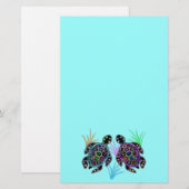 Papeterie Lueur de tortue de mer (Devant / Derrière)