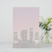 Papeterie Lumière de coucher du soleil au-dessus de Miami (Debout devant)