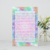 Papeterie Lumières brillantes Spiral Coloré Art Mandala (Debout devant)