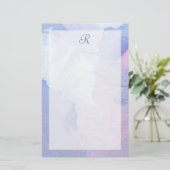 Papeterie Lumières du nord du monogramme | II (Debout devant)