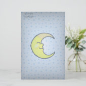 Papeterie Lune et étoiles (Debout devant)