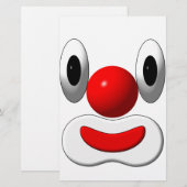 Papeterie Lustiger Clown (Devant / Derrière)
