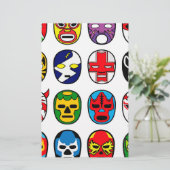 Papeterie Lutte mexicaine de lutteur de masque de Lucha (Debout devant)