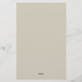 Papeterie M. et Mme Santa Claus (Dos)