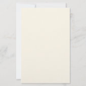 Papeterie Macarons et fleurs colorés Aquarelle (Dos)