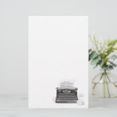 Papeterie Machine à écrire antique (Debout devant)