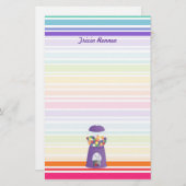 Papeterie Machine à gumball pourpre (Devant / Derrière)