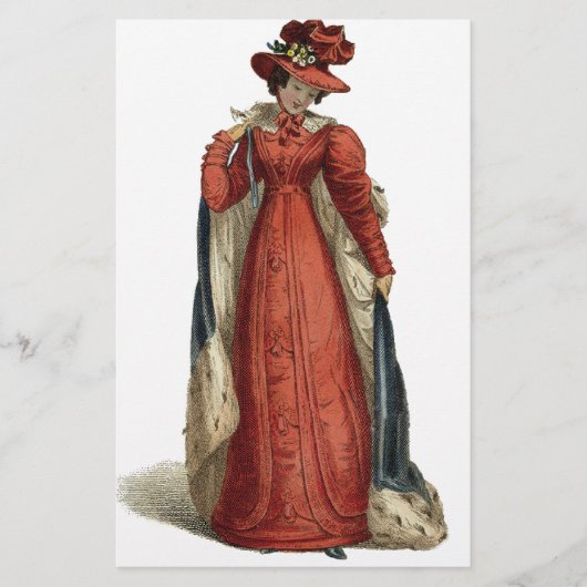 Papeterie Madame rouge de Regency (Devant)