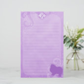 Papeterie magique pourpre de Keeshond (Debout devant)