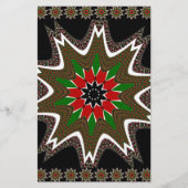 Papeterie Magnifique Motif Culturel Kenya Géométrique (Devant)