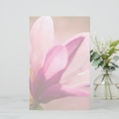 Papeterie Magnolia rose (Debout devant)