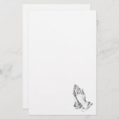 Papeterie Mains de prière (Devant / Derrière)