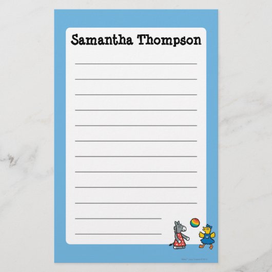 Papeterie Maisy à l'école maternelle avec des amis sur le (Devant)