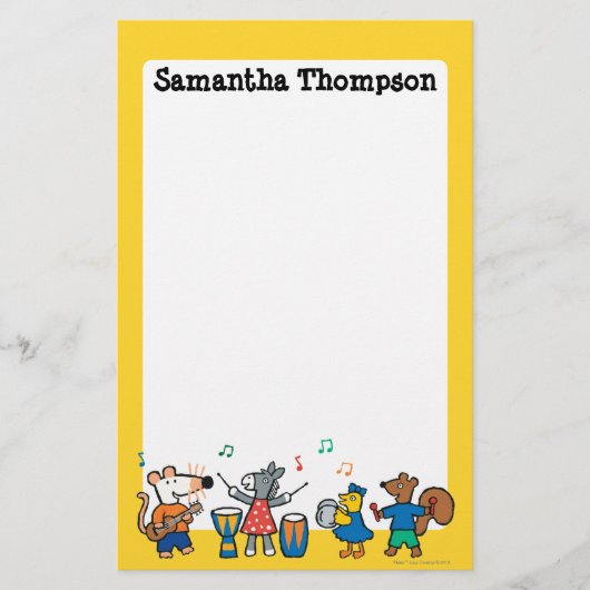 Papeterie Maisy and Friends Play in the Band (Devant)