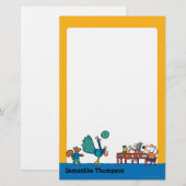 Papeterie Maisy and Friends Snack Time de l'école maternelle (Devant / Derrière)