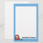 Papeterie Maisy conduit une voiture rouge mignonne (Devant / Derrière)