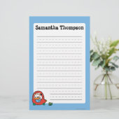 Papeterie Maisy conduit une voiture rouge mignonne (Debout devant)