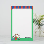 Papeterie Maisy Prêt pour les vacances avec bagages (Debout devant)