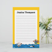 Papeterie Maisy va nager à la plage (Debout devant)