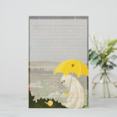 Papeterie Making Friends - Cute Ghost Lined Writing Paper (Debout devant)