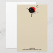 Papeterie Mal Noël Bug Chanter Et Danser (Devant / Derrière)