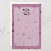 Papeterie MAMAN de caniche (Devant / Derrière)