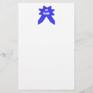 Papeterie Maman numéro 1 Ruban Bleu