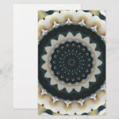 Papeterie Mandala d'Arum (Devant / Derrière)