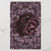 Papeterie Mandala de rose (Dos)
