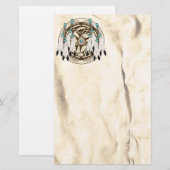 Papeterie Mandala Native American Stationery (Devant / Derrière)