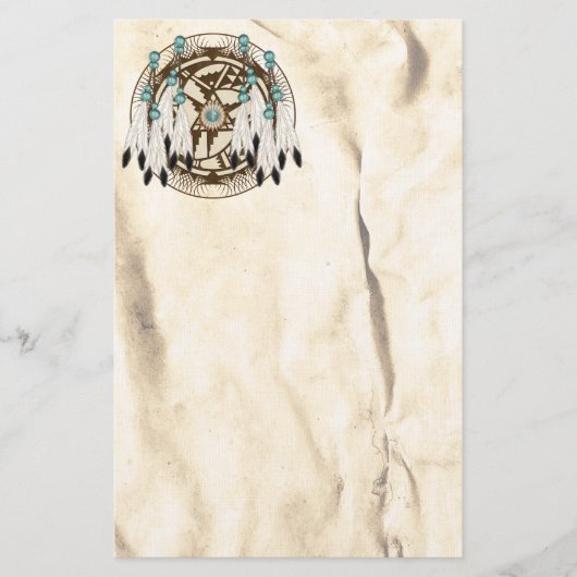 Papeterie Mandala Native American Stationery (Devant)