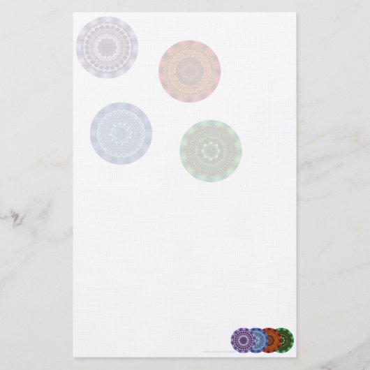 Papeterie Mandalas Les Éléments (Devant)