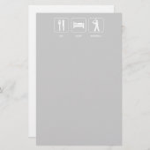 Papeterie Manger Baseball Sleep Stationball (Devant / Derrière)