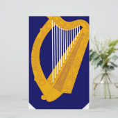 Papeterie Manteau des bras de l'Irlande - emblème irlandais (Debout devant)