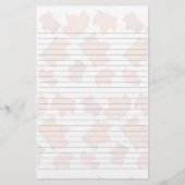 Papeterie Maple Leaves Lined Writing Paper  (Devant)