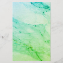 Marbre vert turquoise, aquarelle motif abstrait