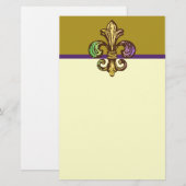 Papeterie Mardi Fleur de Gras (Devant / Derrière)