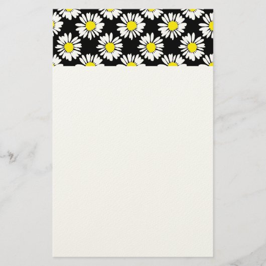 Papeterie Marguerites - papier (Devant)