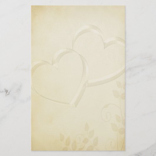 Papeterie Mariage de deux coeurs (Devant)