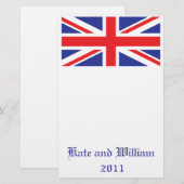 Papeterie Mariage royal/Kate & William (Devant / Derrière)