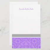 Papeterie Mariage stationnaire personnalisé Notes de remerci (Devant / Derrière)