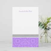 Papeterie Mariage stationnaire personnalisé Notes de remerci (Debout devant)