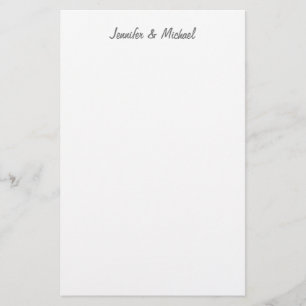 Papeterie Mariage Tendance Moderne Élégant Simple Minimalist