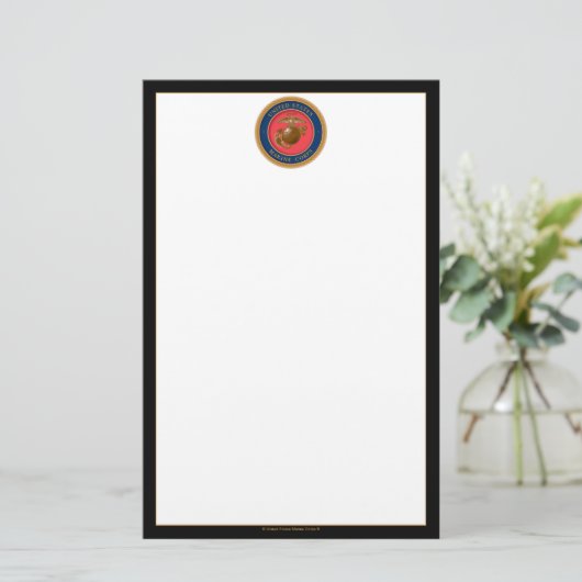Papeterie Marine Corps Seal (Debout devant)