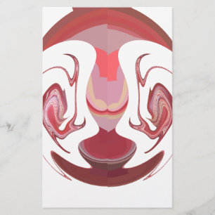 Papeterie Maroon Majesty : Rustic Radiance Texté Africain