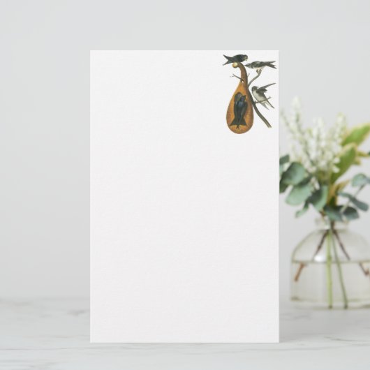 Papeterie Martin pourpre, John Audobon (Debout devant)